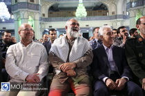 تجمع جهادگران بسیجی در مصلی حرم حضرت عبدالعظیم (ع)