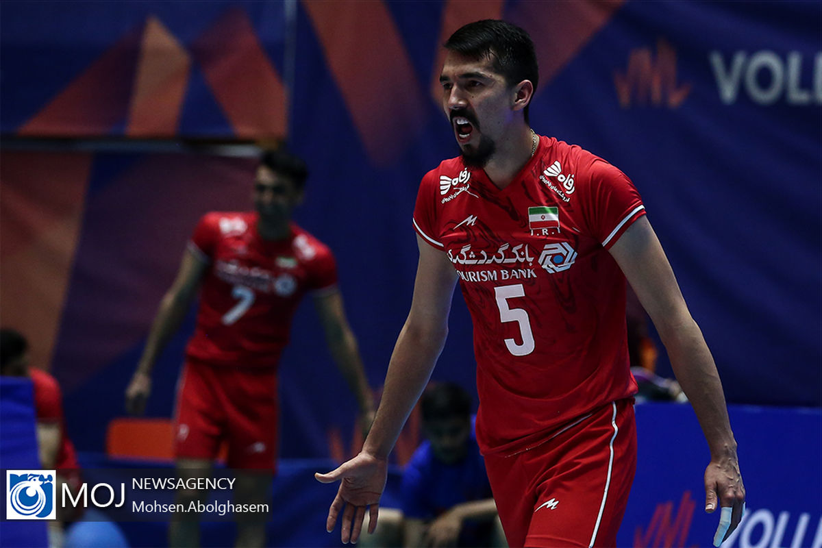 دیدار تیم های ملی والیبال ایران و استرالیا