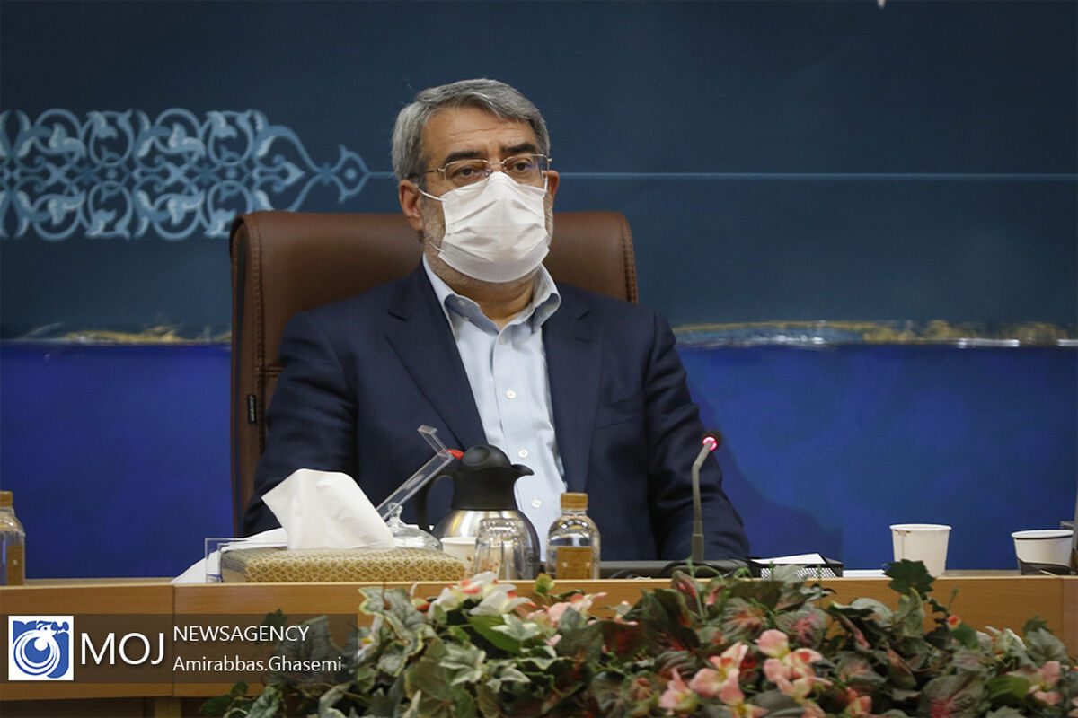 جلسه بررسی ابعاد اجتماعی و انتظامی مدیریت مبارزه با کرونارحمانی فضلی1