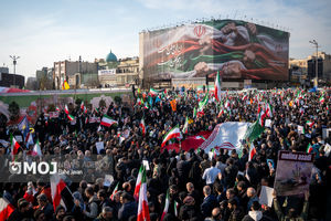 خیزش عظیم مردم مشهد علیه عناصر اغتشاشگر 