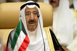 امیر کویت وارد عراق شد