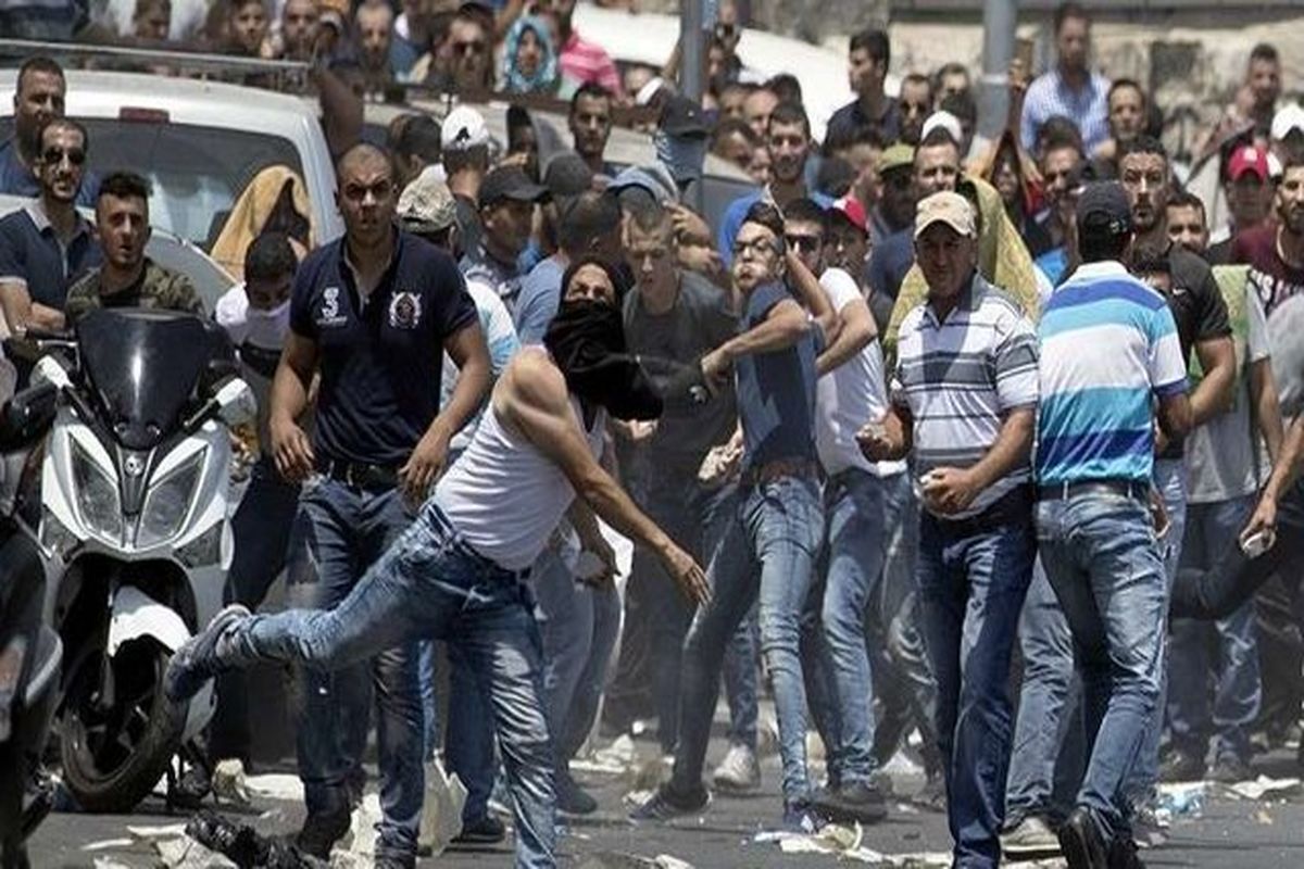 تظاهرات فلسطینی ها