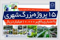 پروژه‌های شهری با رعایت دستورالعمل‌های بهداشتی افتتاح می‌شوند