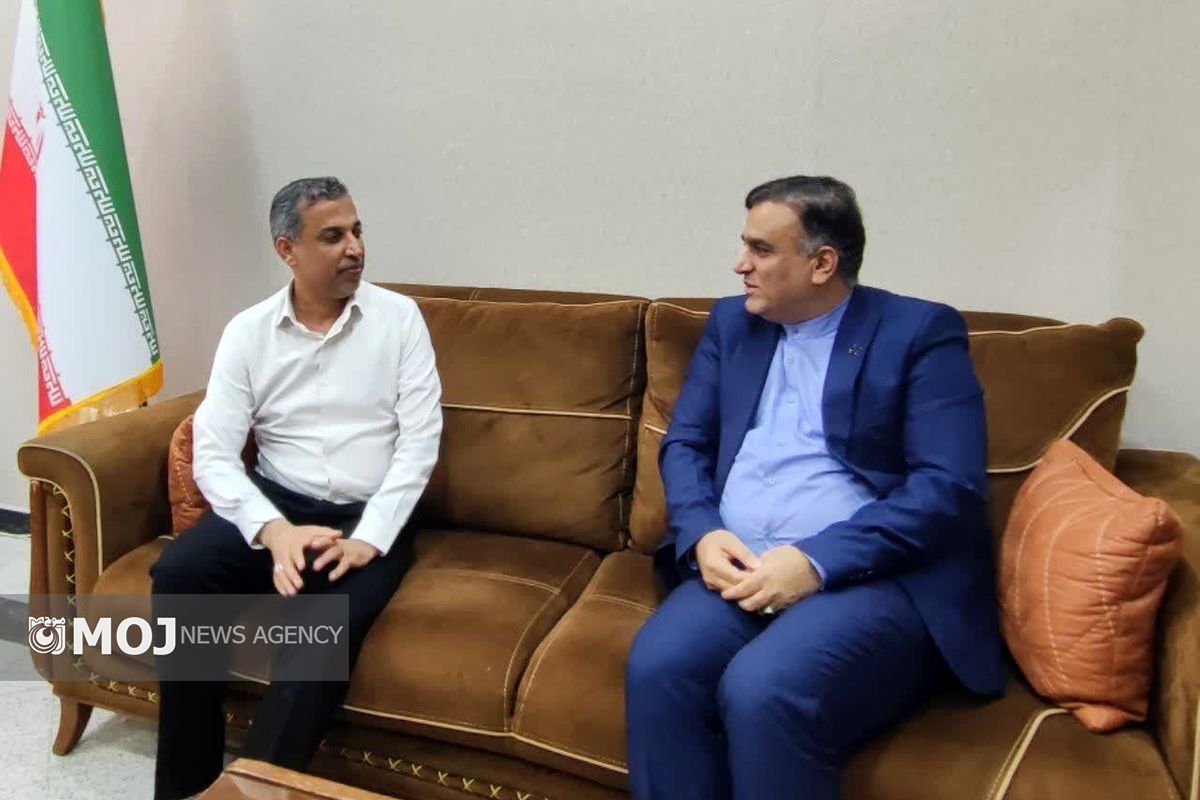 دیدار دبیر شورای هماهنگی مواد مخدر کیش و هرمزگان 