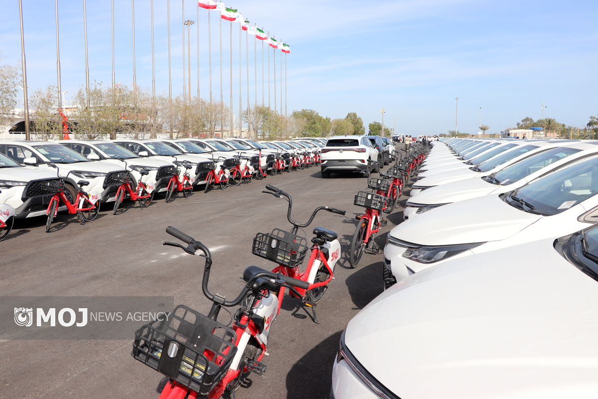 رونمایی از 120 خودروی برقی کیش