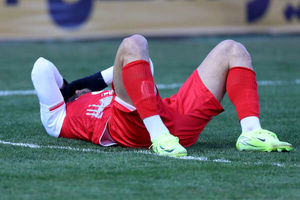 هافبک تیم ملی فوتبال ازبکستان دوباره مصدوم شد