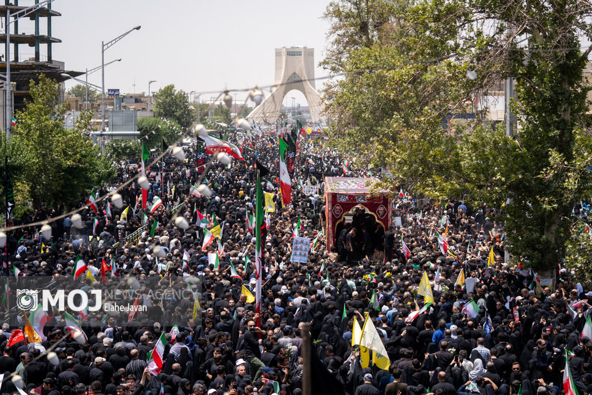 مراسم تشییع شهدای اقتدار - ۲