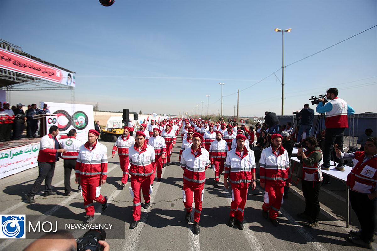 طرح ملی خدمات نوروزی جمعیت هلال احمر