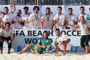 تداوم حضور ساحلی‌بازان ایران در رده سوم رده بندی جهانی