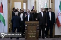 دیدار اسماعیل هنیه با وزیر امور خارجه