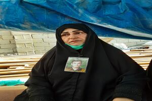 هرسال با غسل شهادت و عکس برادر شهیدم به کربلا می آیم/مسعود پورمحمدی شهید 15 ساله دیار باران