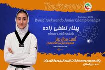 لطفی‌زاده در تکواندو نوجوانان جهان برنز گرفت