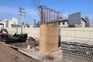 پیشرفت ۱۹ درصدی ساخت تقاطع غیرهمسطح میدان نیروی دریایی رشت+ عکس