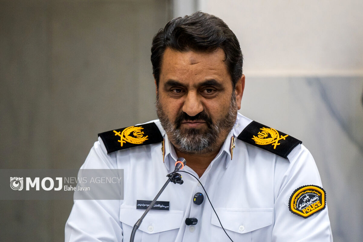 سردار موسوی پور + رییس پلیس راهور استان تهران