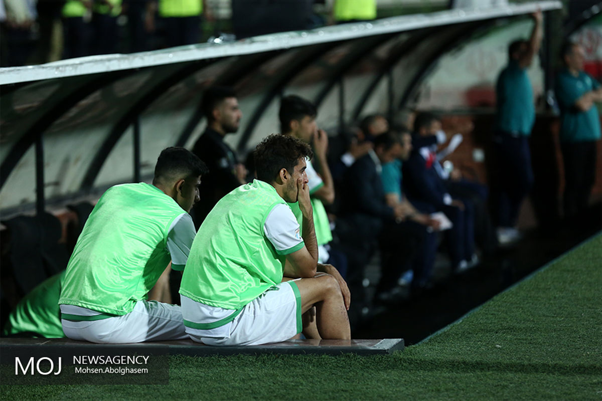 دیدار تیم های فوتبال پرسپولیس و ماشین سازی تبریز