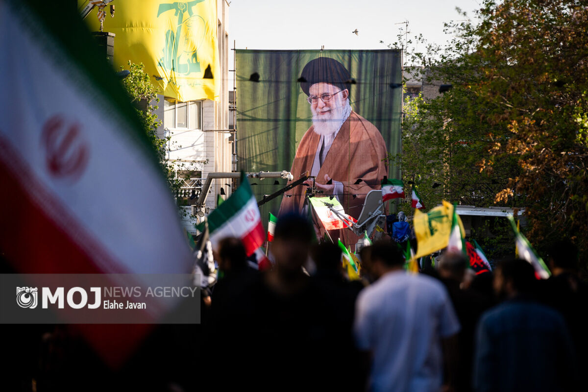 چهلمین روز شهادت رهبر معظم انقلاب اسلامی