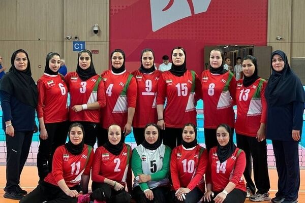 گام بلند بانوان والیبال نشسته برای پارالمپیک لس‌آنجلس
