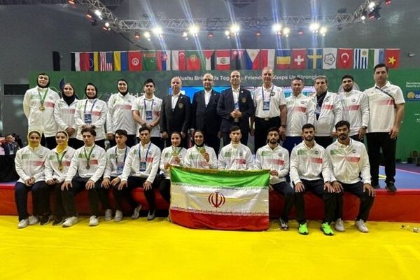 تیم ملی ووشو نایب قهرمان جهان شد