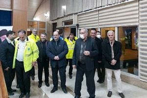 وزیر بهداشت به منظور اطلاع از وضعیت مصدومان زلزله خوی وارد ارومیه شد