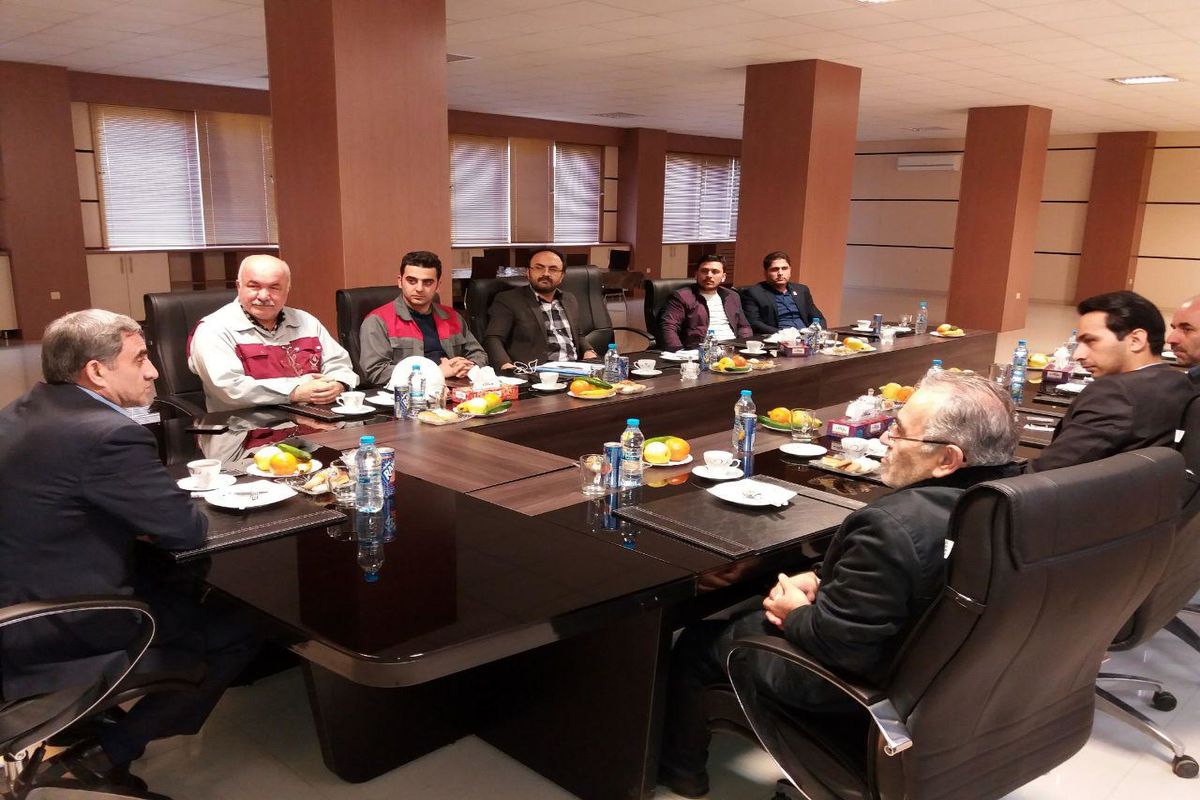 بازدید از صنایع فولاد گیلان