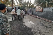 امدادرسانی به مناطق سیل‌زده میناب