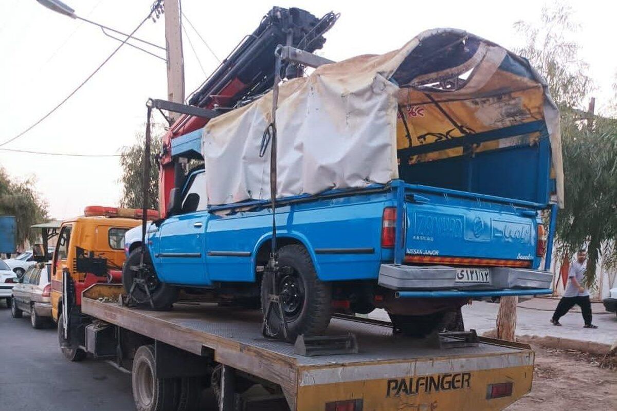 انتقال خودرو له پارکینگ