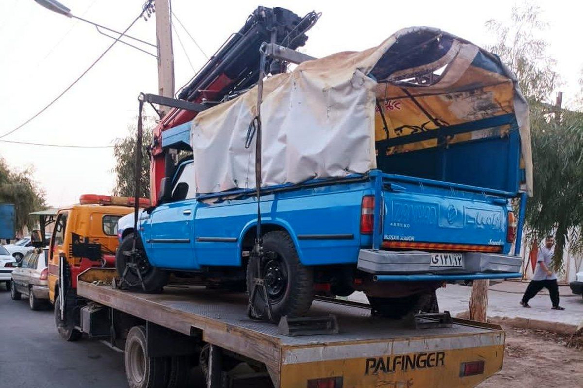 انتقال خودرو له پارکینگ