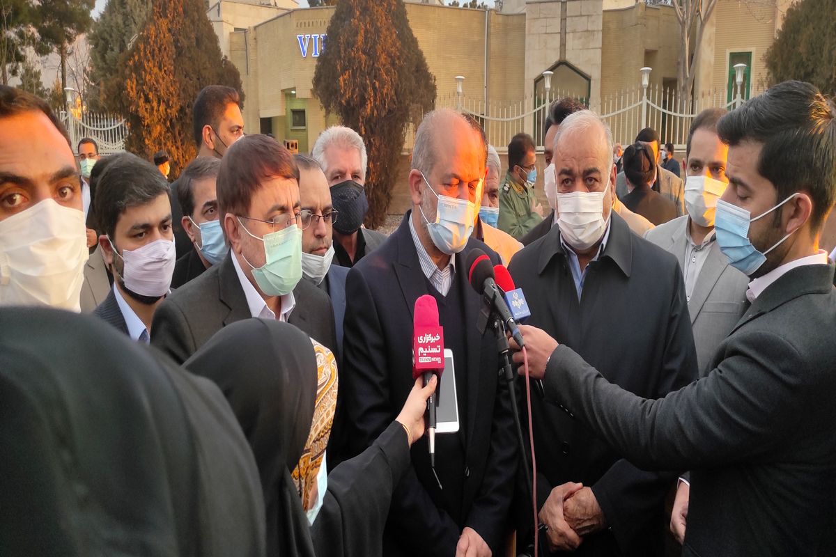 وزیر کشور در کرمانشاه