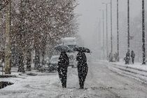 برف اردبیل را سفید پوش کرد