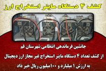 کشف 4 دستگاه ماینر استخراج ارز دیجیتال
