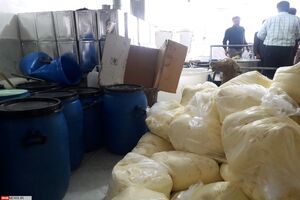 2 تن روغن حیوانی غیربهداشتی در کرمانشاه کشف شد