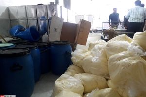 2 تن روغن حیوانی غیربهداشتی در کرمانشاه کشف شد
