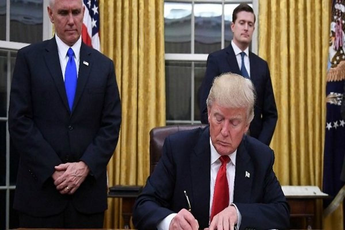 امضای ترامپ