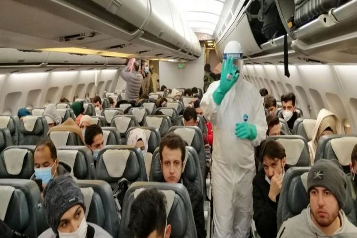 انتقال ایرانیان مقیم چین به کشور