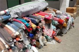  محموله پارچه قاچاق به ارزش پنج میلیارد ریال در بهبهان کشف شد 