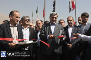 افتاح پل غیرهمسطح در بزرگراه شهید چمران