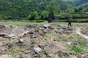 پاکسازی اراضی شالیزاری خسارت‌دیده از سیل آغاز شد