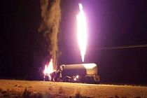 انفجار بونکر گاز مصدوم  و خسارت به جا گذاشت