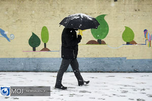 بارش برف و باران کشور را در بر می‌گیرد
