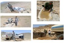 آبشخورهای منطقه شکار ممنوع در شهرضا ترمیم و آبگیری شد