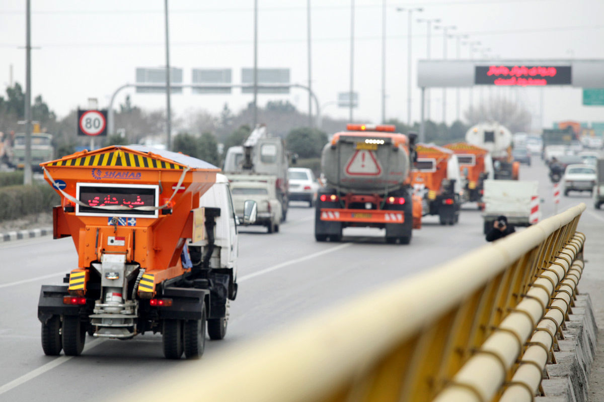 مانور آمادگی زمستانی در کرمانشاه