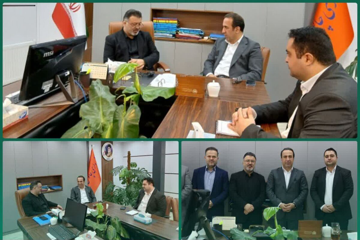 نشست مدیرعامل سازمان همیاری  با شهردار چالوس