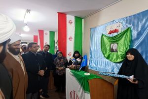  دوازدهمین دوره نمایشگاه های مدرسه انقلاب افتتاح شد