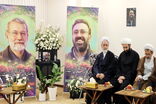آیت‌الله اعرافی با خانواده شهید علی لاریجانی دیدار کرد