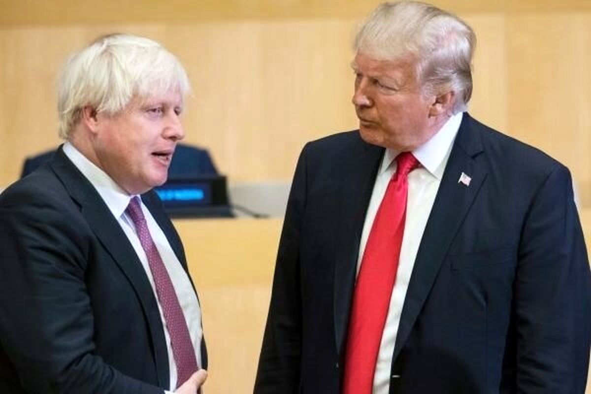 ترامپ و جانسون