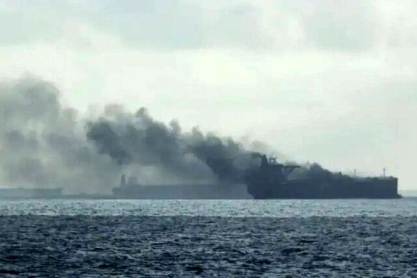 یک نفتکش در دریای سیاه مورد حمله پهپادی قرار گرفت