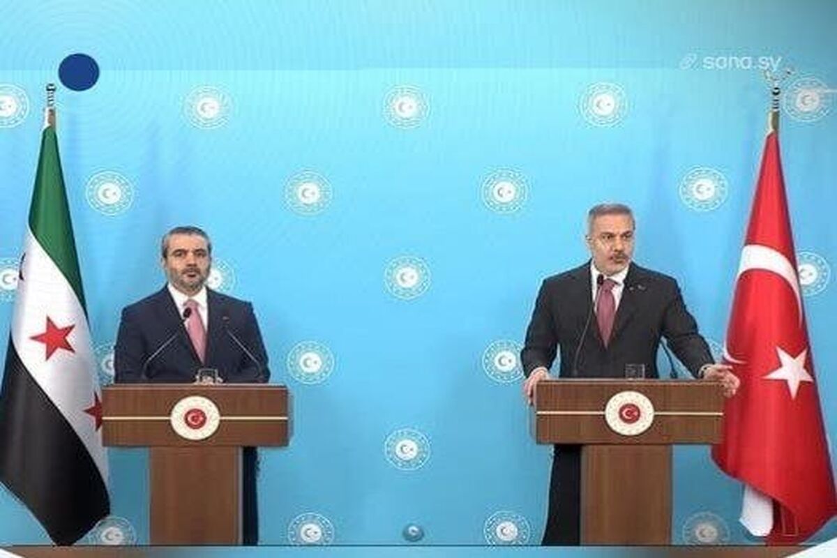 وزیران امور خارجه ترکیه و سوریه