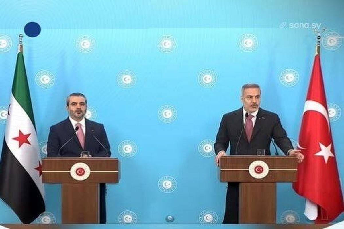 وزیران امور خارجه ترکیه و سوریه