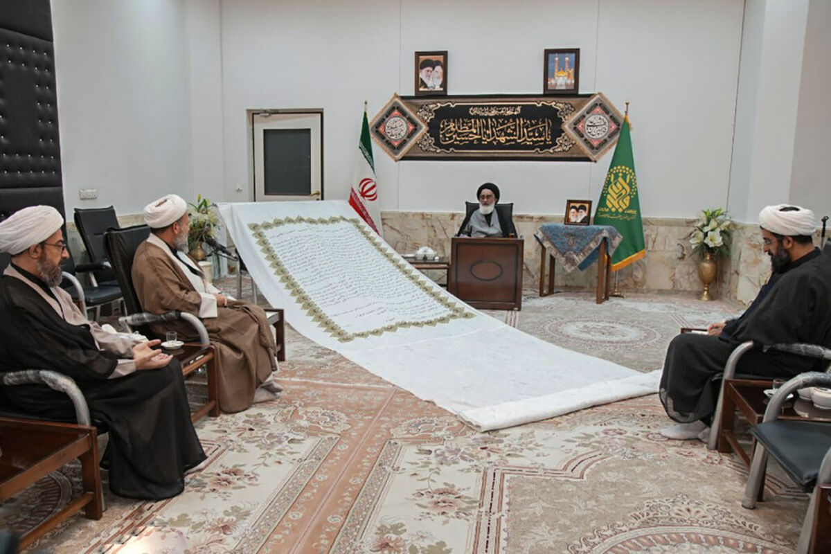 دیدار حجت الاسلام گرجی با آیت الله سعیدی