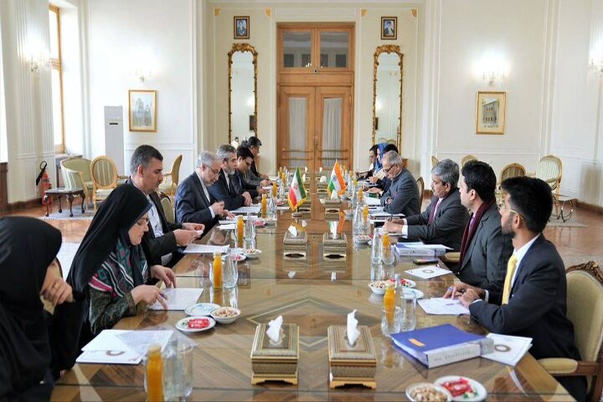 رایزنی‌های سیاسی جمهوری اسلامی ایران و هند در تهران